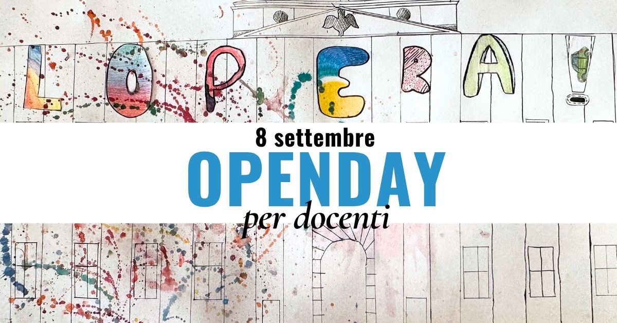 open day per docenti 2026