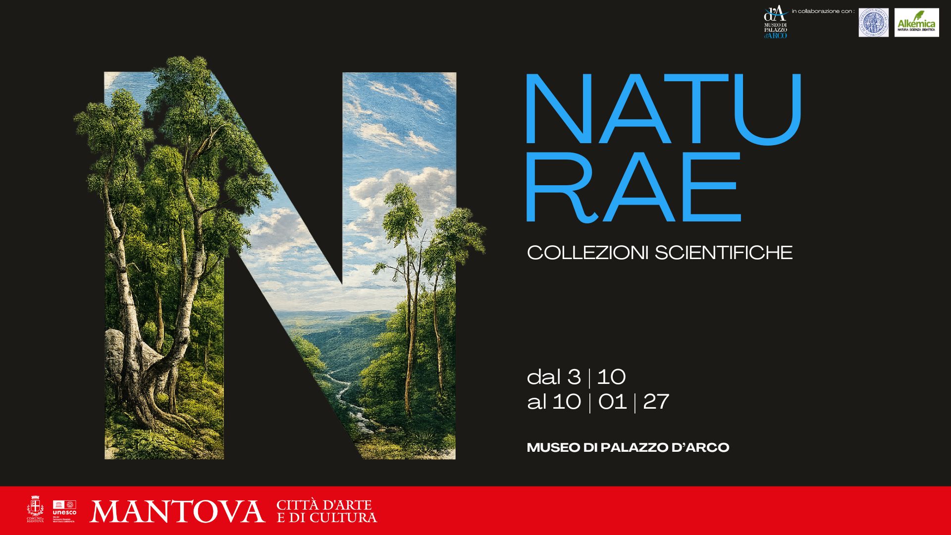 locandina della mostra "Naturae"